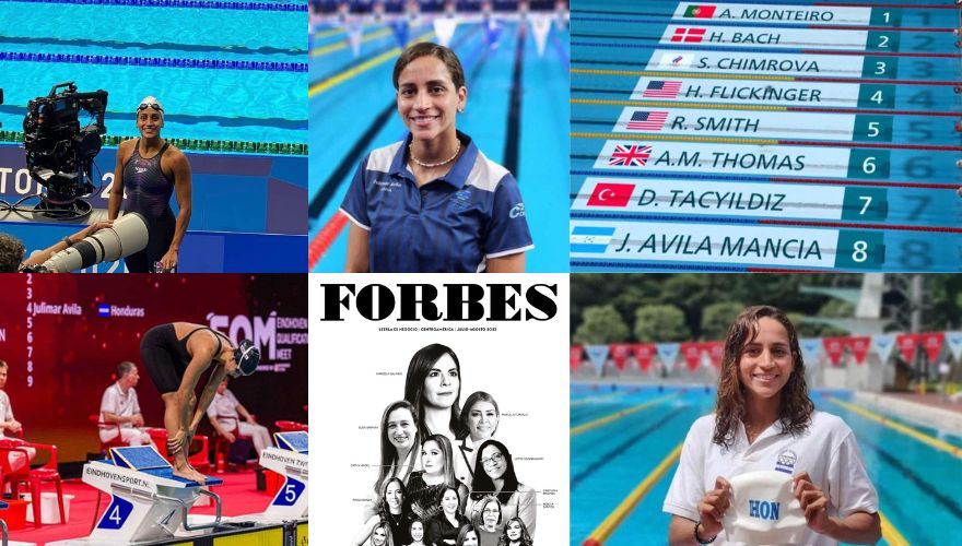 Julimar Ávila, la nadadora hondureña que aspira a hacer historia en París