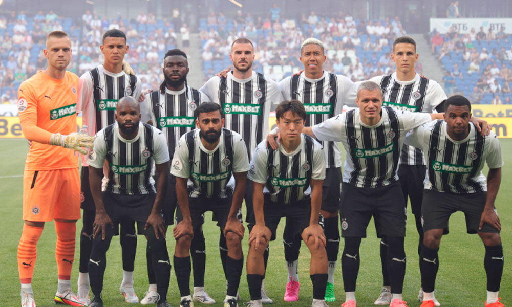 Kervin Arriaga realiza su debut con el Partizán de Belgrado de Serbia
