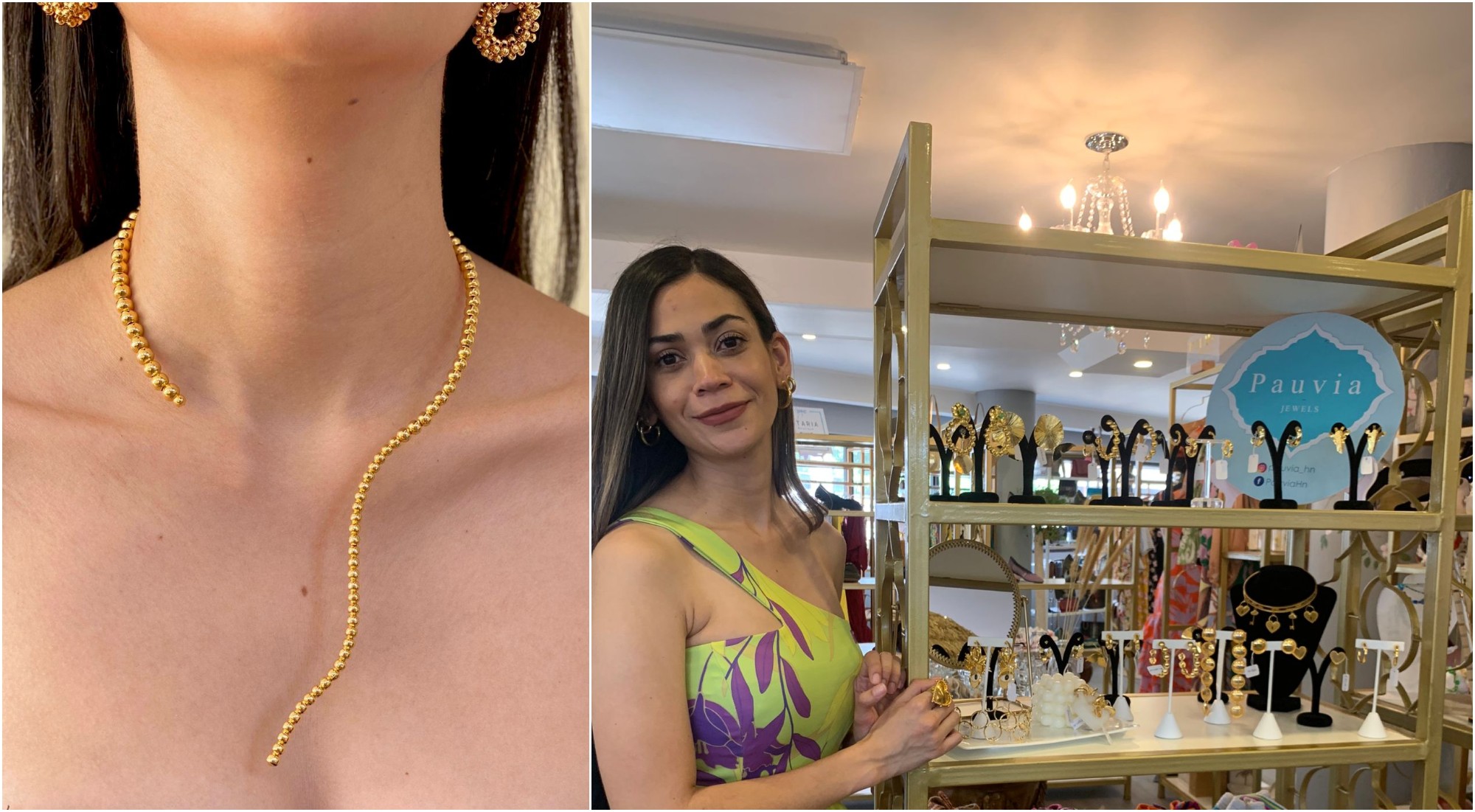Hondureña emprende con joyería y asesoría de imagen