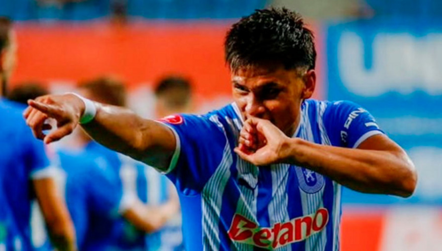 Denil Maldonado anota su cuarto gol con el Craiova en Rumanía
