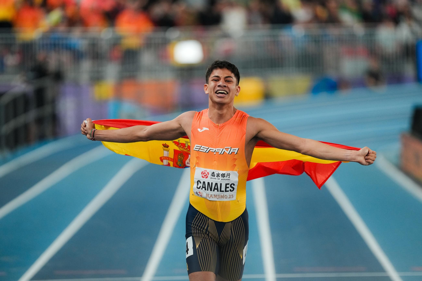 Hondureño Josué Canales gana medalla en el Mundial de Atletismo