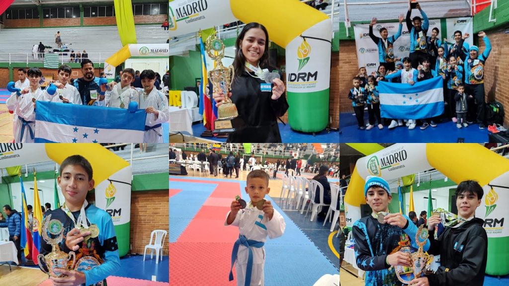 Club de Karate de Honduras conquista el primer lugar en Colombia