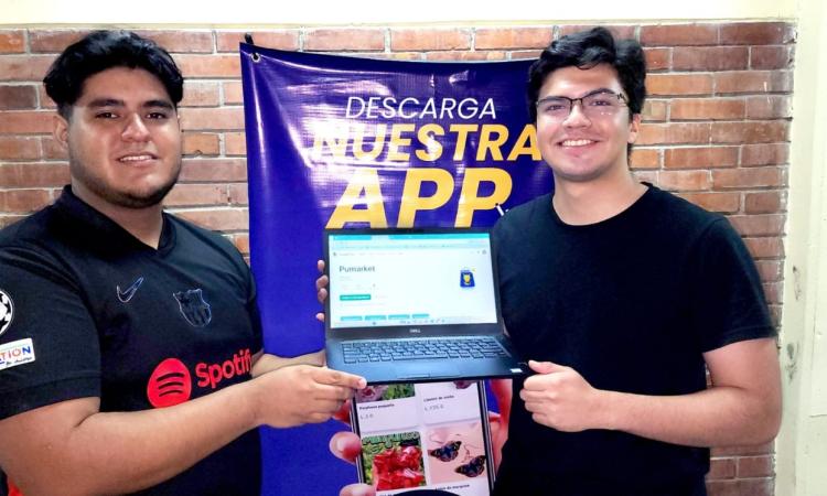 Estudiantes hondureños crean «Pumarket», una app de emprendimientos universitarios