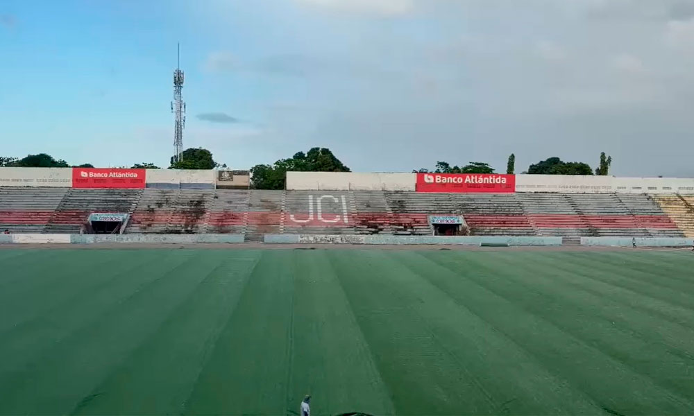 Así avanzan los trabajos de remodelación en el Estadio Ceibeño