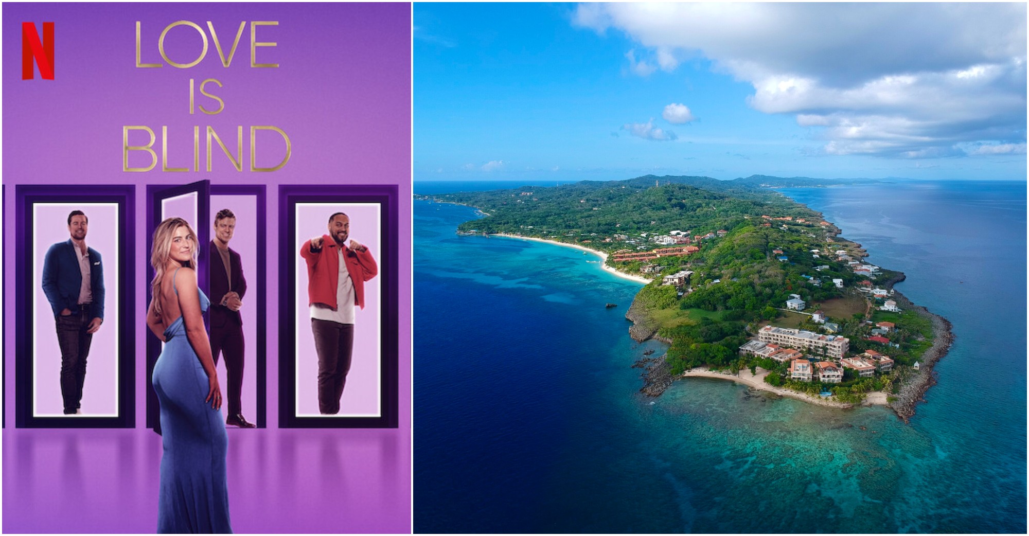 Serie de Netflix «Love is Blind» será filmada en Roatán