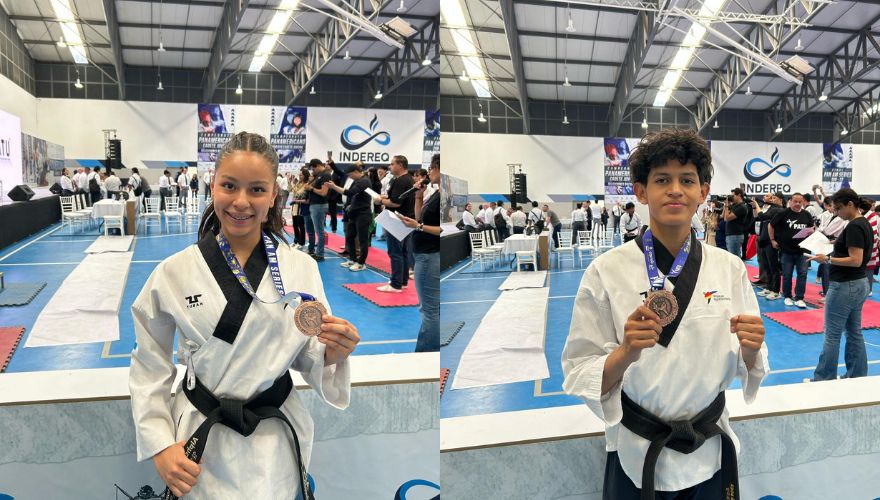Hondureños ganan bronce en el clasificatorio de taekwondo en Querétaro
