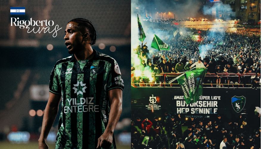 Rigoberto Rivas se corona campeón de la segunda división de Turquía