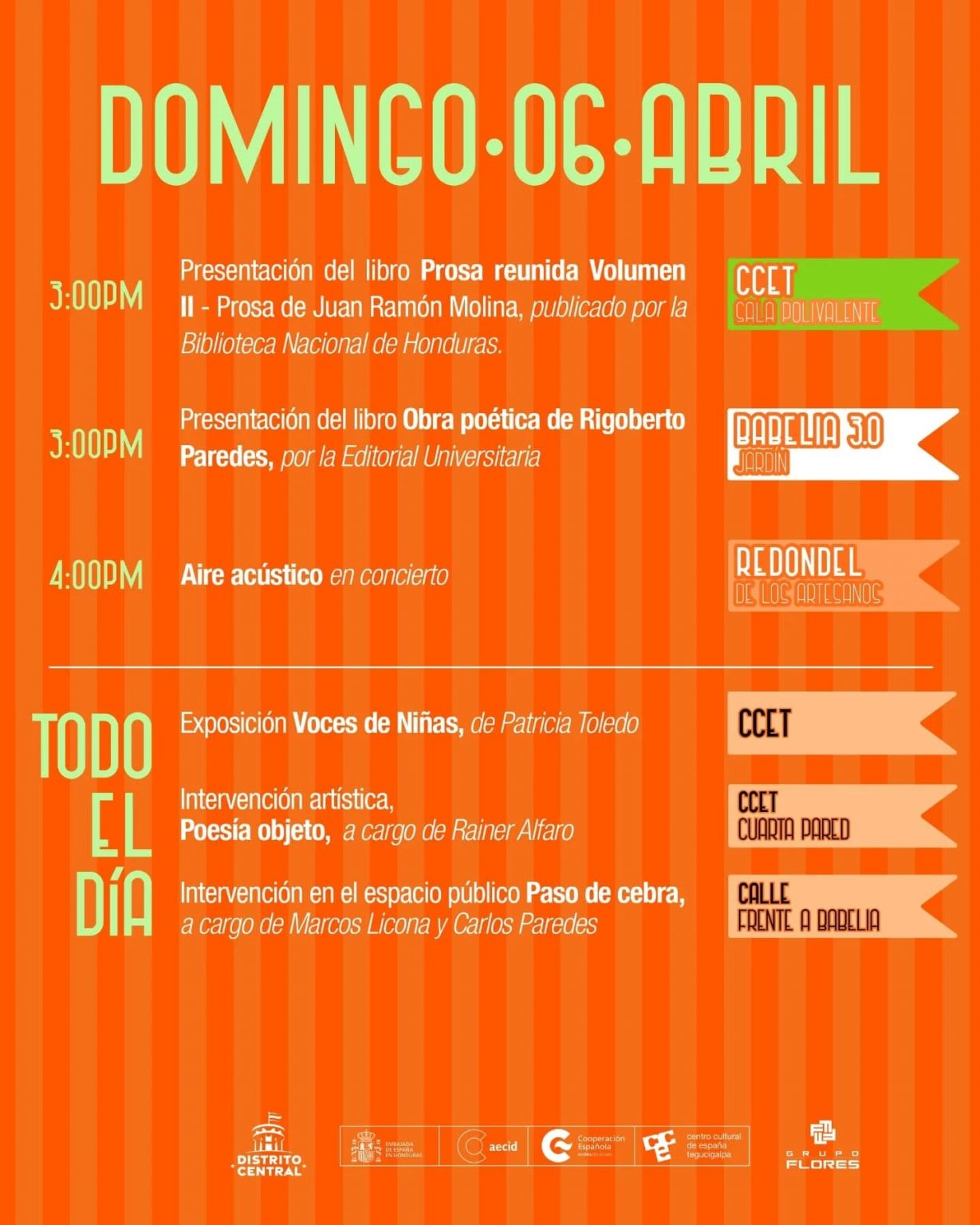 Conoce las fechas y actividades de la Feria del Libro en Tegucigalpa