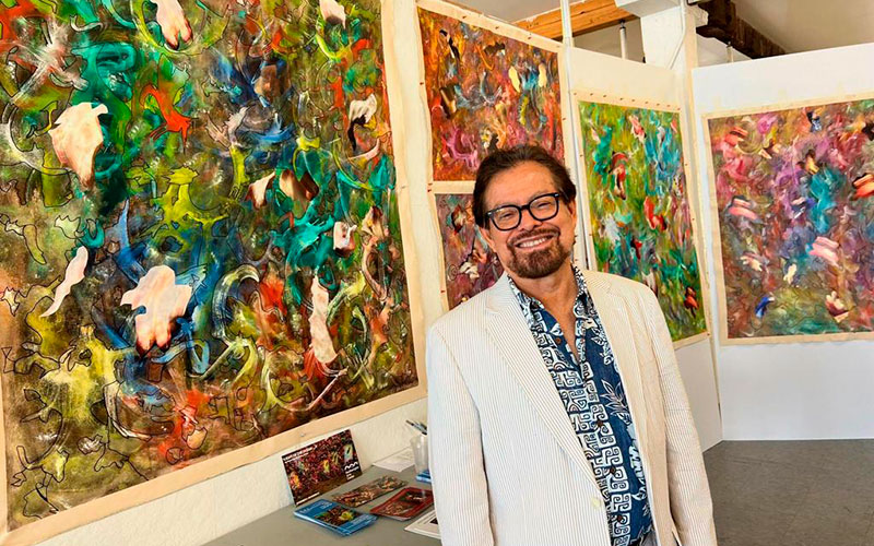 Hondureño Francisco Alvarado ha tenido más de 45 exposiciones en todo el mundo
