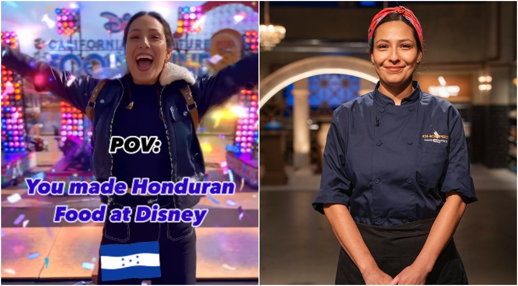 Chef hondureña Dafne Mejía conquista los paladares en Disneyland