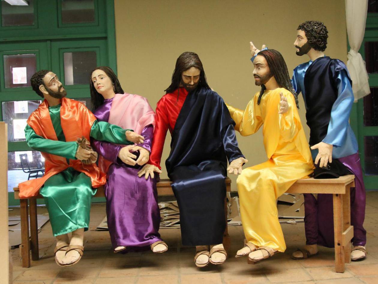 Exhibirán esculturas de Semana Santa en Tegucigalpa por primera vez