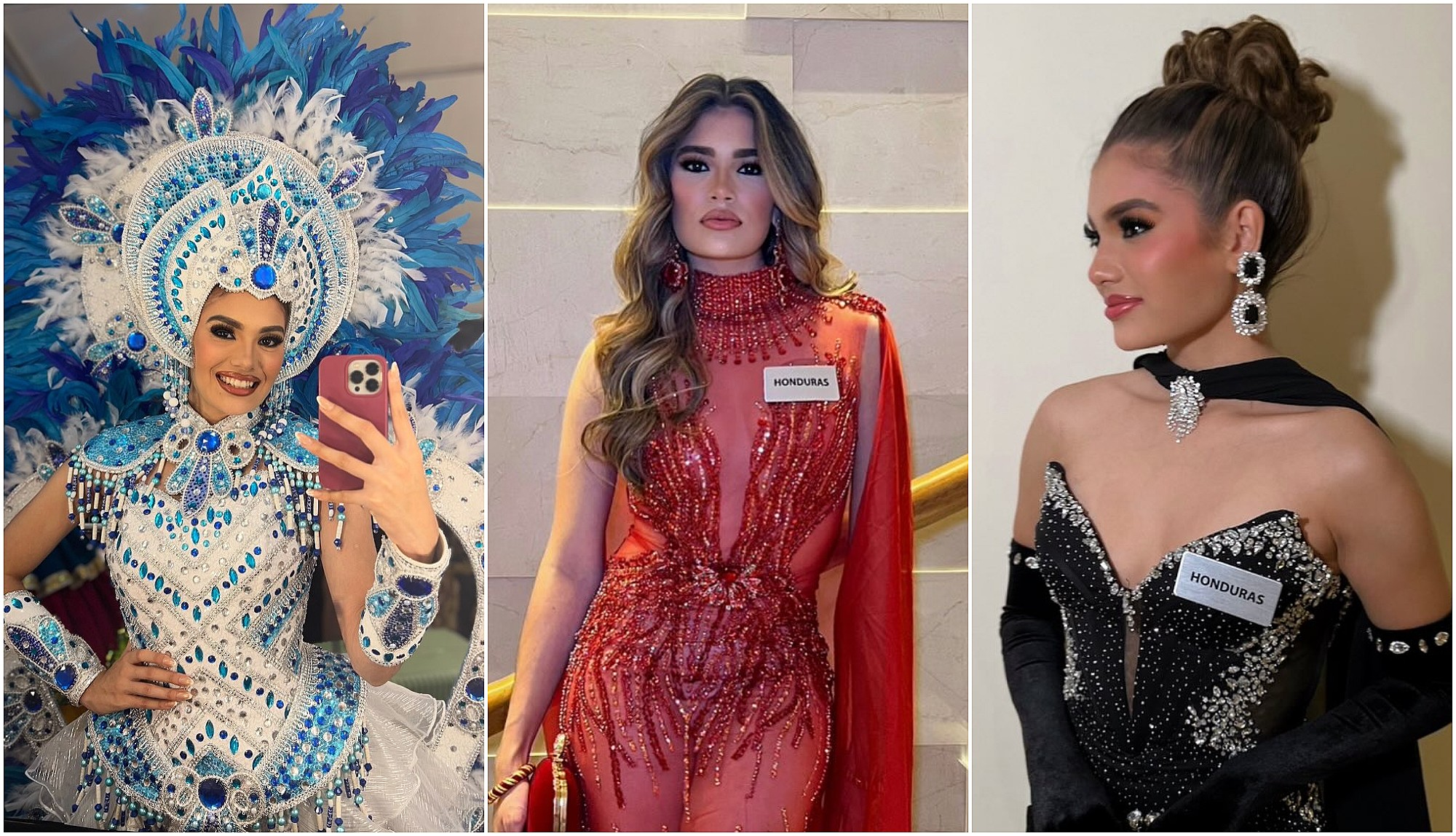 Hondureña Izza Sevilla se encuentra brillando en Miss World 2025