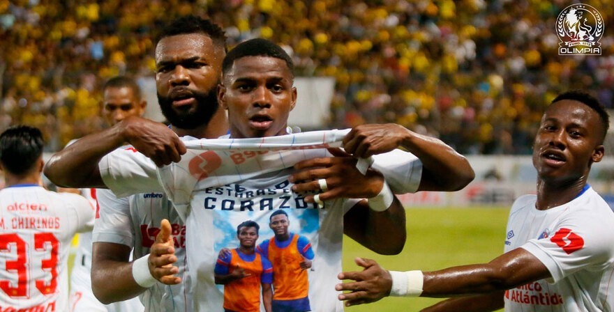 Olimpia doblega al Real España en la final de ida en San Pedro Sula