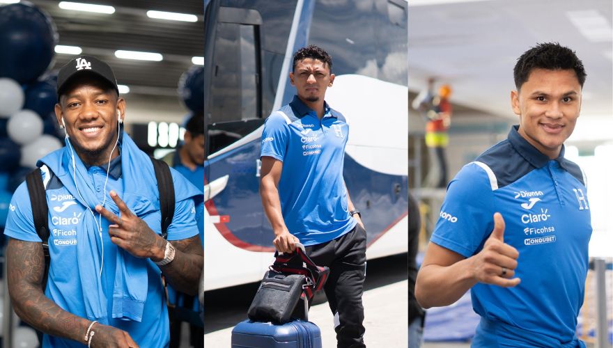 Honduras aterriza en Canadá para preparar su debut en la Copa Oro