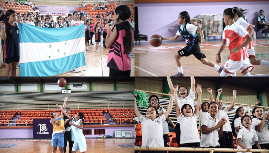 Inauguran la primera Liga de Baloncesto Escolar Femenino