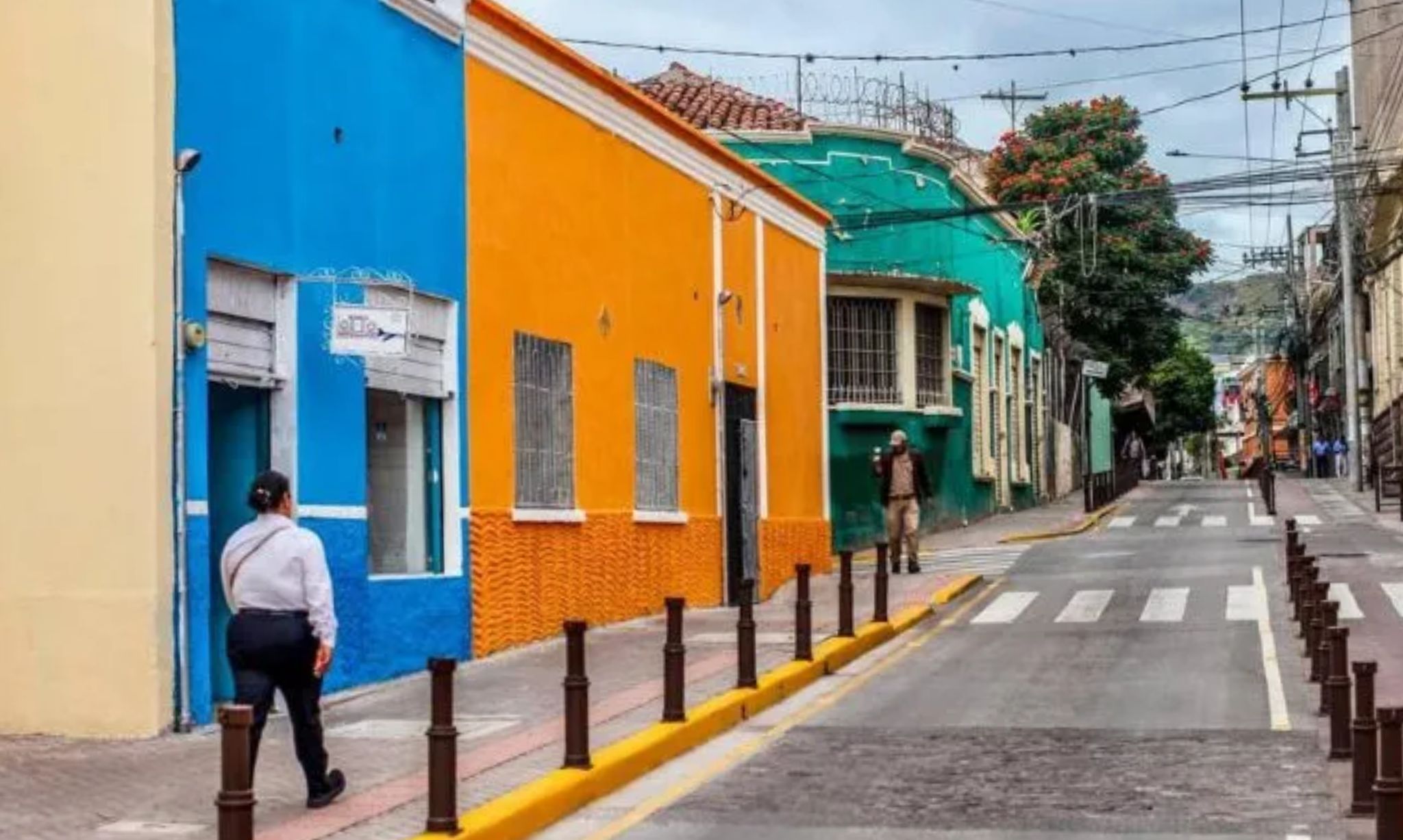 Restauran 33 casas en el centro histórico de Tegucigalpa