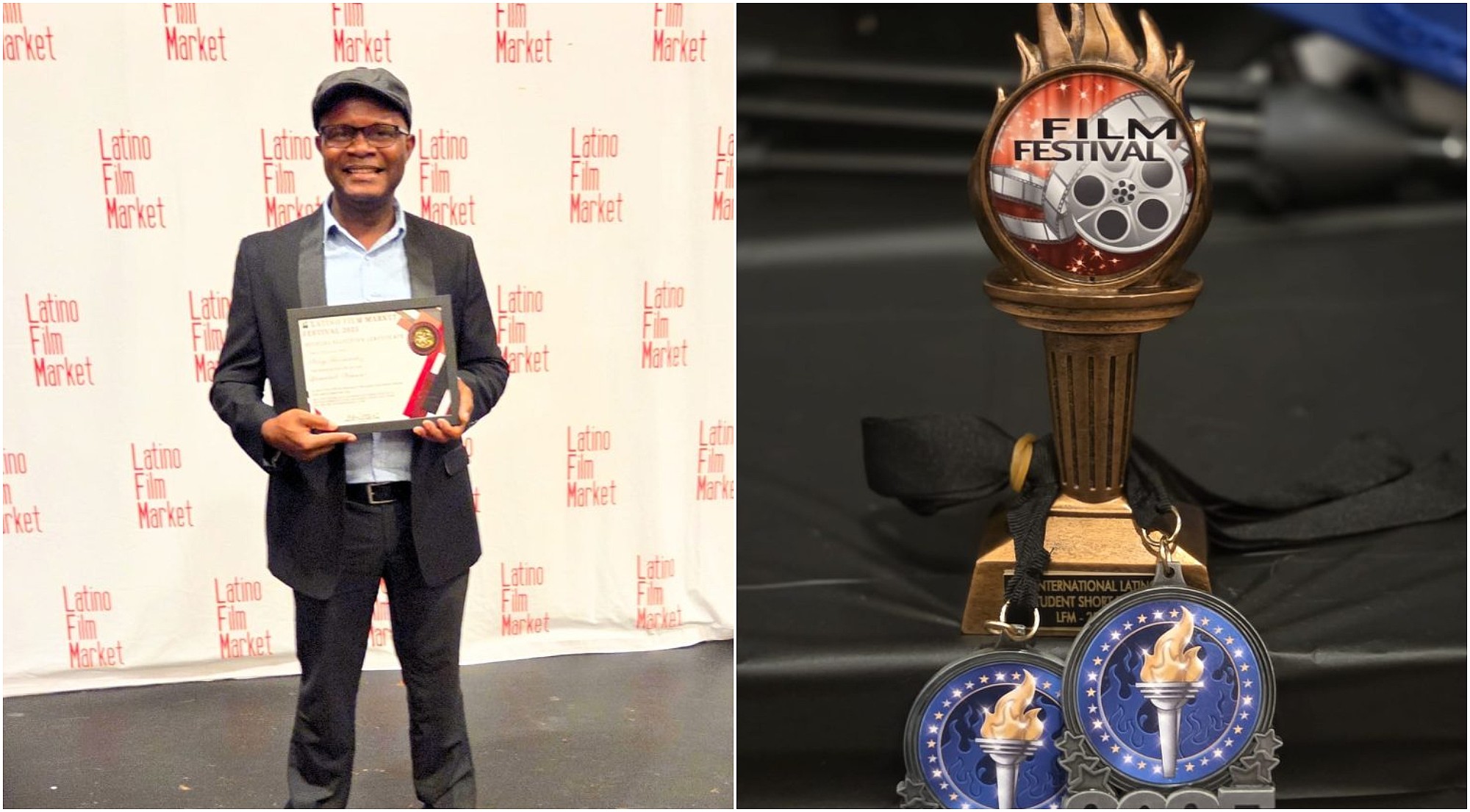 Cineasta garífuna Nery Bernárdez triunfa en Nueva York con cortometraje