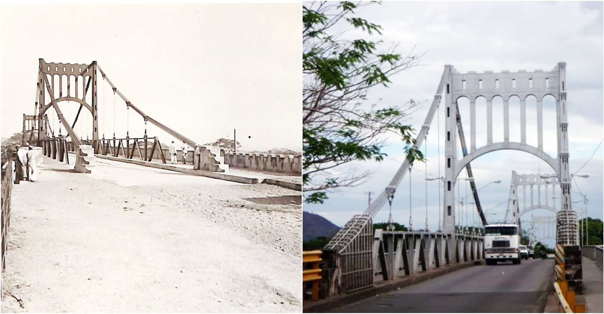 Comienza la restauración del puente de hierro en Choluteca
