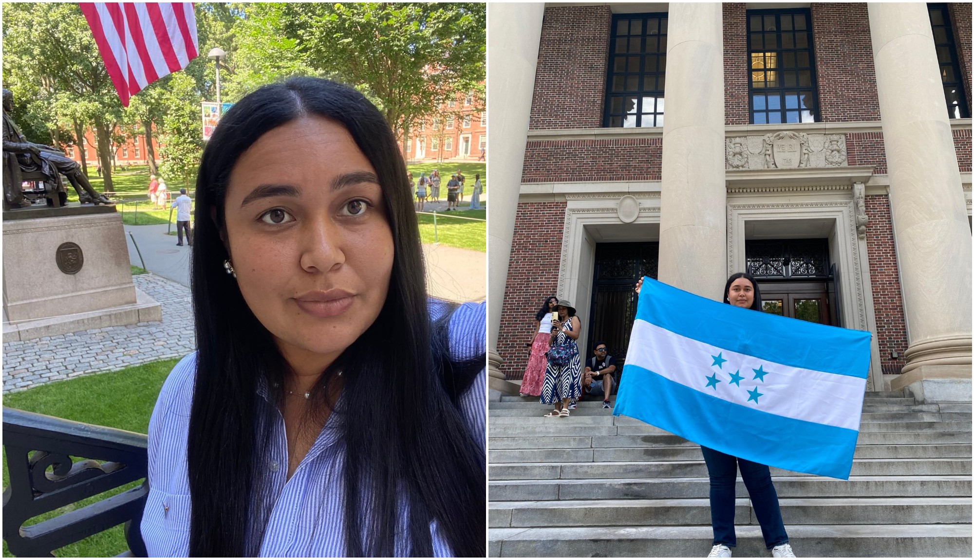Hondureña es seleccionada como estudiante de intercambio en Harvard