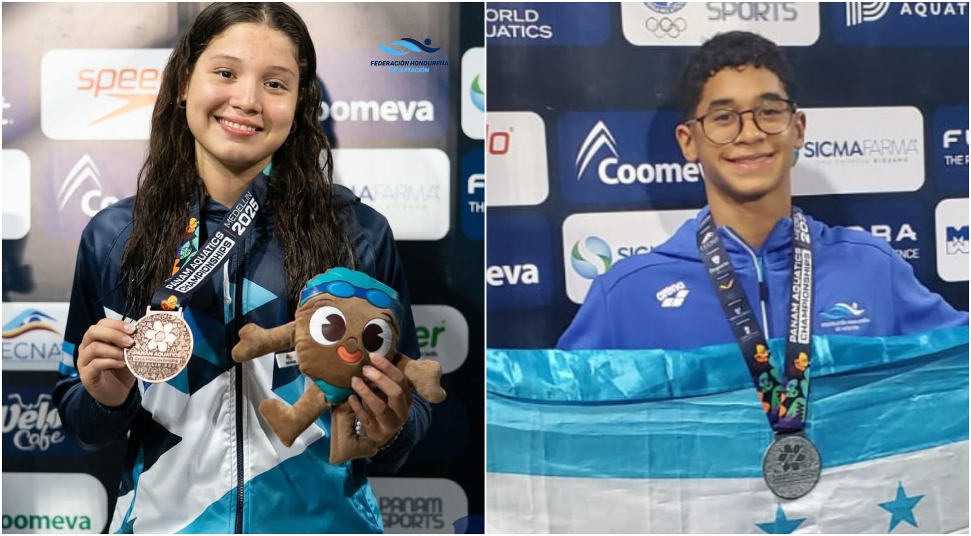 Catorce hondureños irán al Mundial Juvenil de Natación en Rumanía
