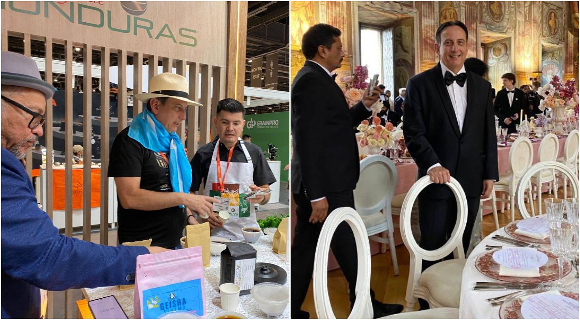 Hondureño José Cuellar destaca en el World of Coffee Ginebra 2025 en Suiza