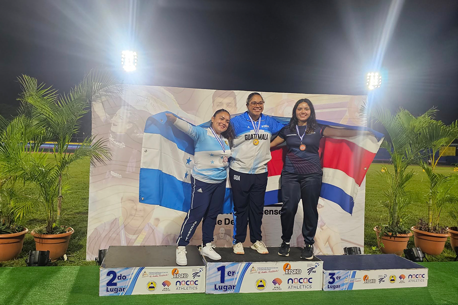 Honduras gana 13 medallas en el XXXV Campeonato Centroamericano Mayor de Atletismo