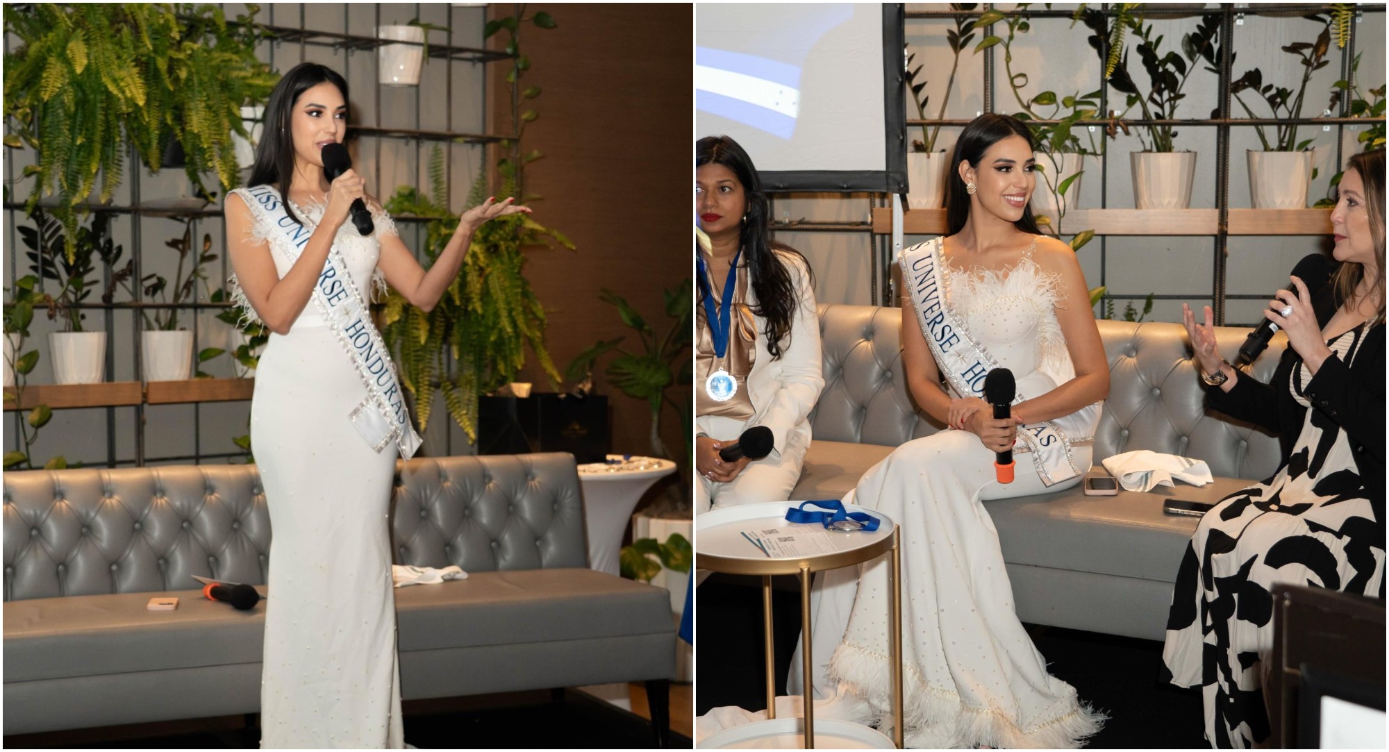 Miss Honduras llevó a cabo un evento benéfico para apoyar la salud mental