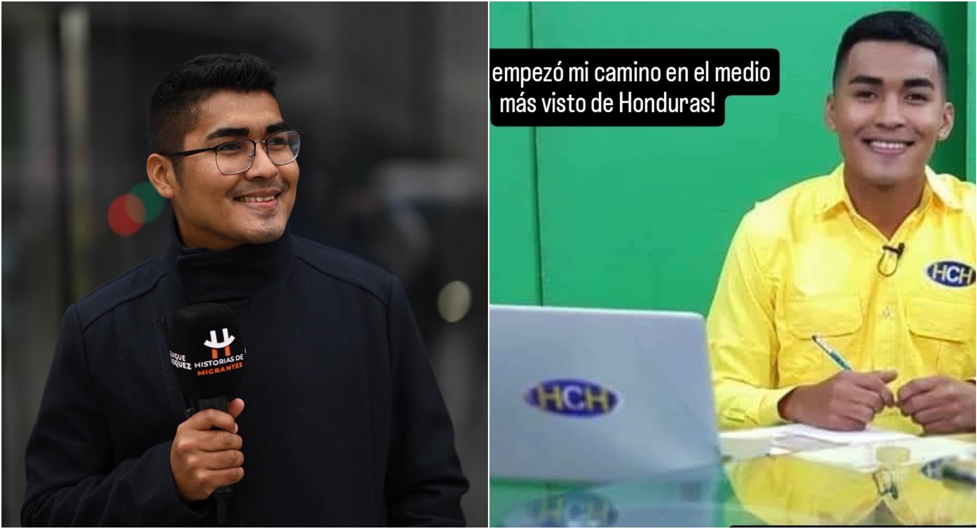 Conoce la historia de Quique Vasquez, el hondureño que cumple su sueño en televisión