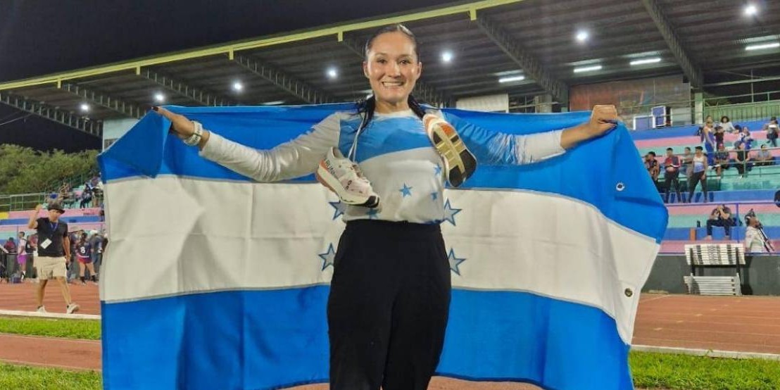 Hondureña Yessica Espinal conqusita el oro y plata en el Campeonato Centroamericano