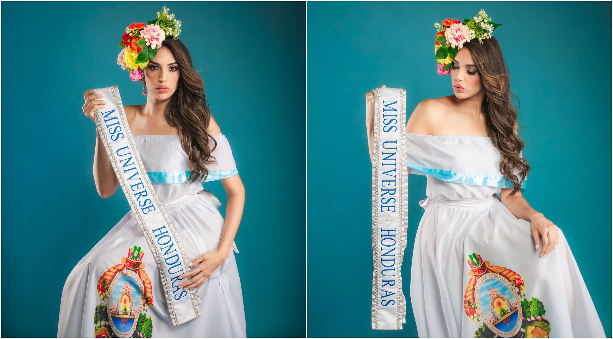 Miss Honduras sorprende con hermosa sesión de fotos por mes patrio