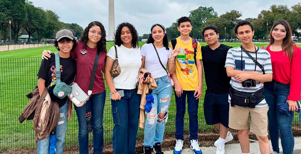 Hondureños participan en «Youth Ambassadors» en Washington D.C.