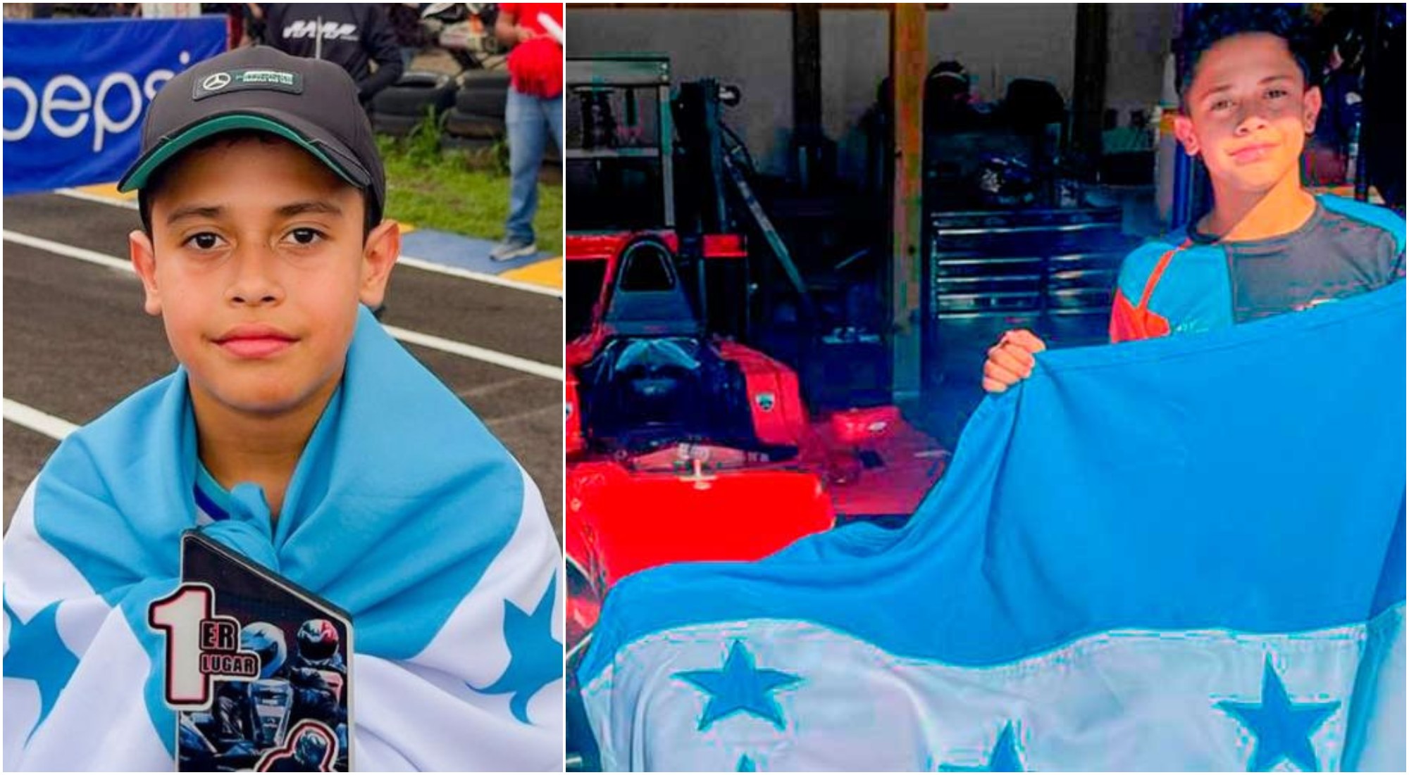 Jeray Perdomo primer hondureño en la Fórmula 4