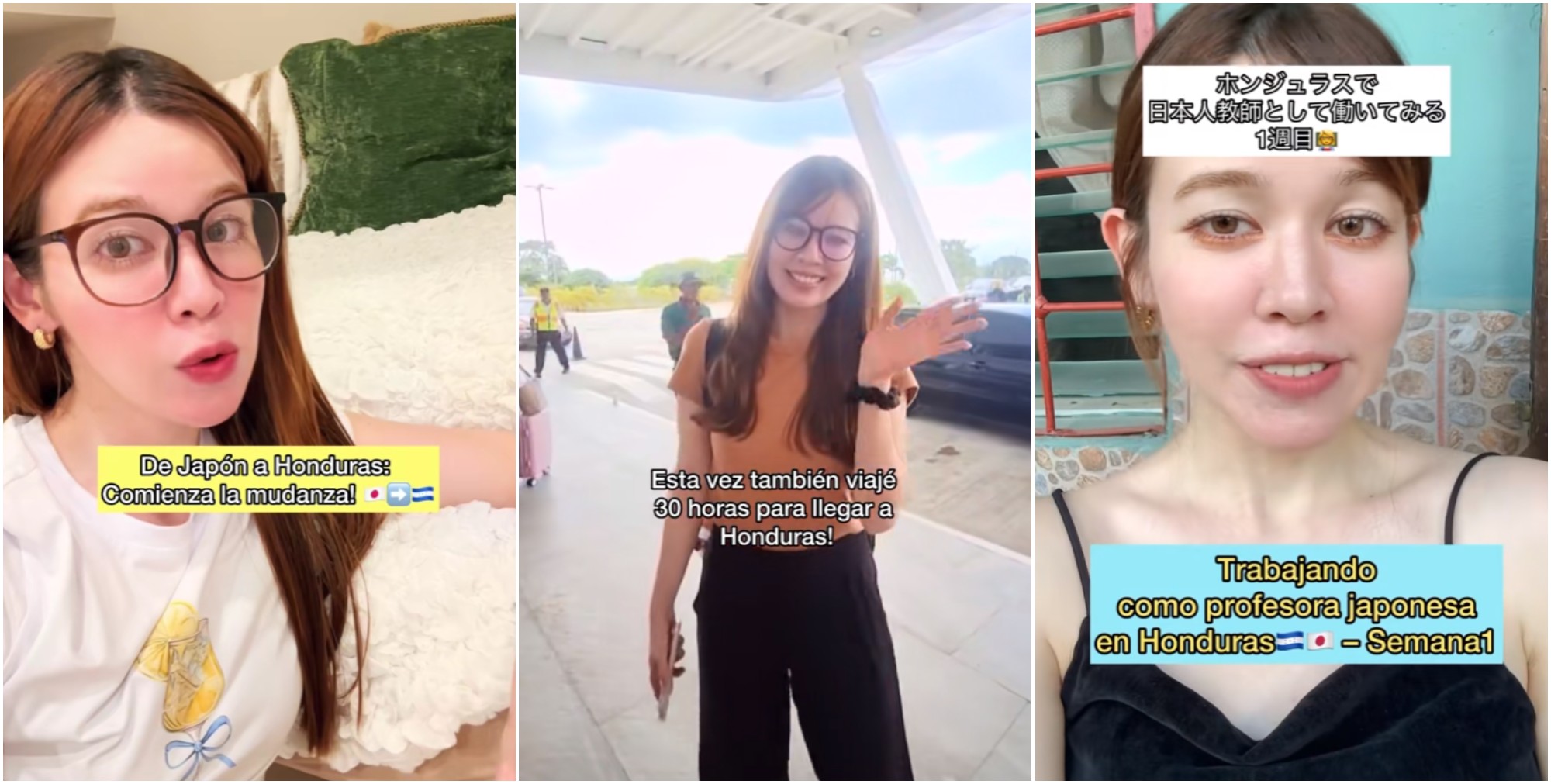 Creadora de contenido japonesa Midori se mudó a Honduras para trabajar por la educación