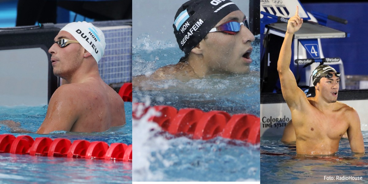hondureños conquistan medallas de oro y plata de natación en los Juegos Centroamericanos
