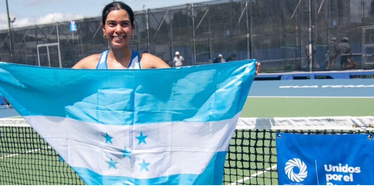 Hondureña Natalie Espinal es la nueva campeona centroamericana de tenis individual femenino
