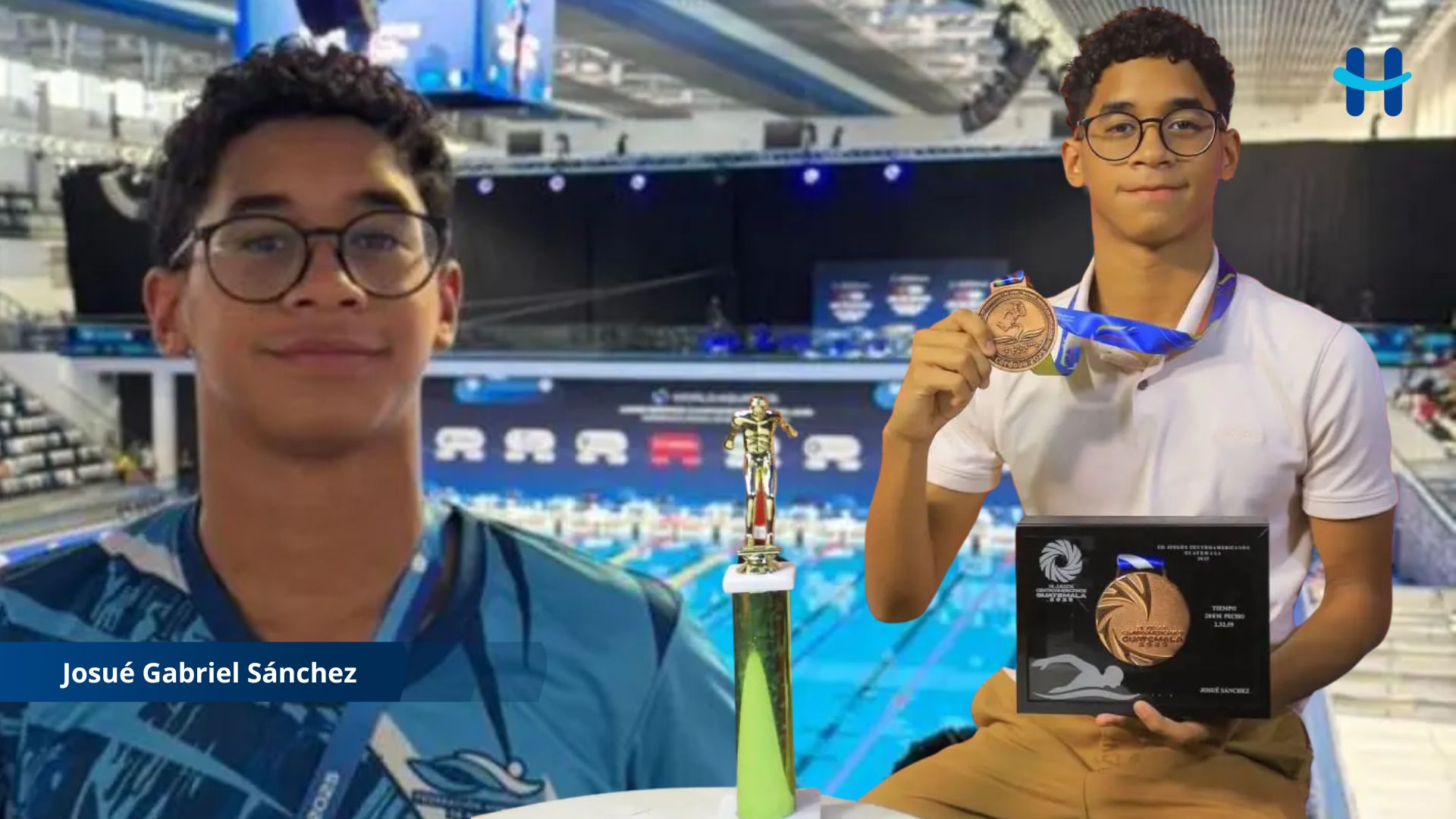 ¡Orgullo Catracho! Sampedrano se llenó de récords en el Campeonato de Piscina Corta 2025