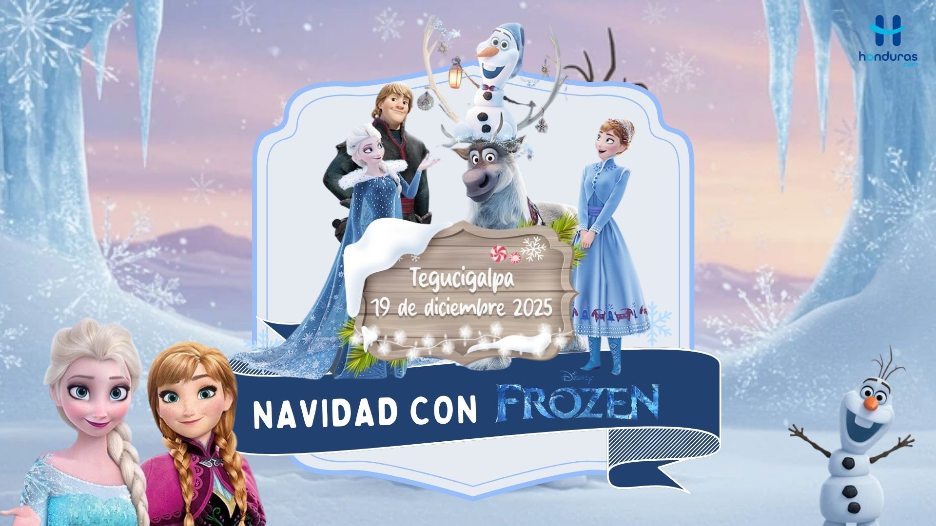 Una Navidad con Frozen: fechas, horarios y boletos para el show en Tegucigalpa