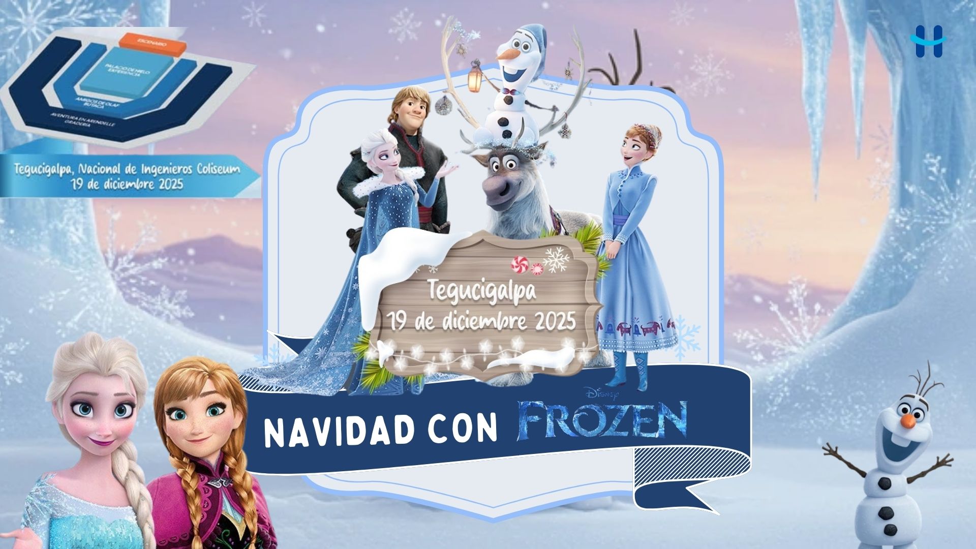 Una Navidad con Frozen: fechas, horarios y boletos para el show en Tegucigalpa