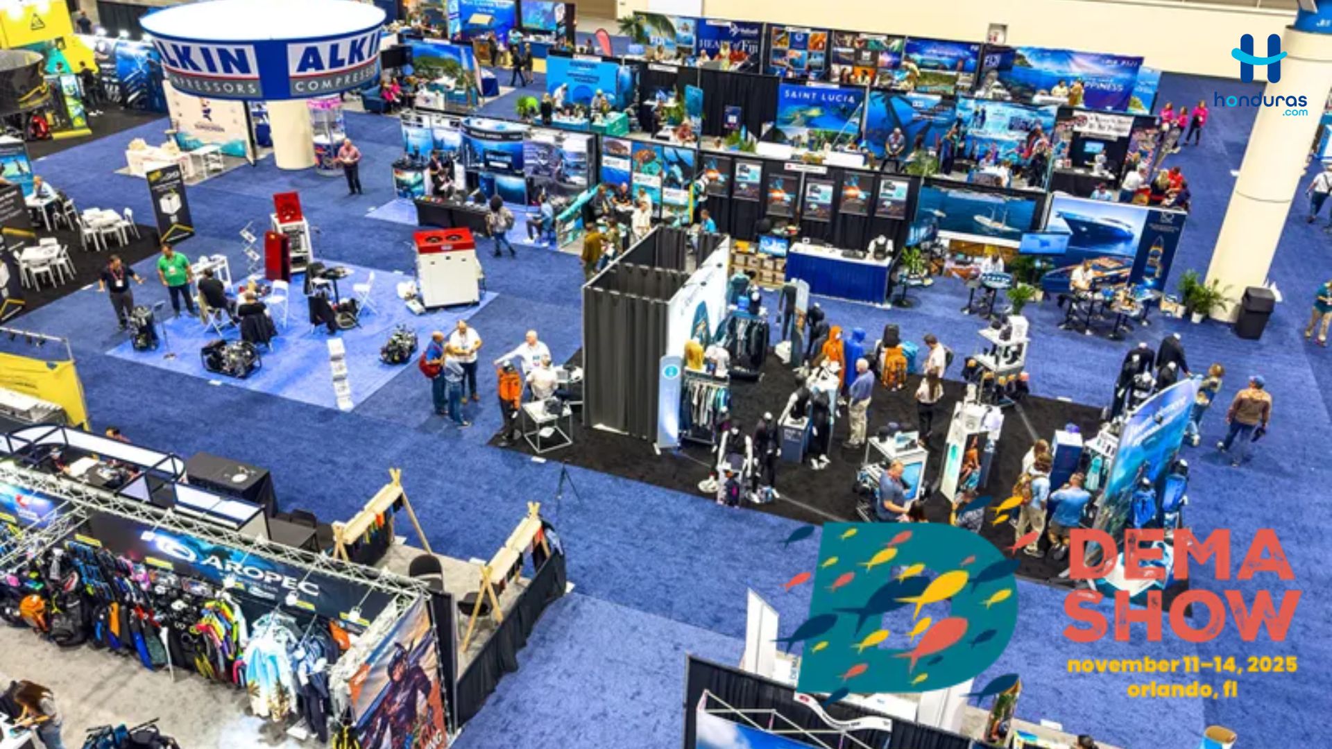 Honduras participa en una de las Ferias más importantes del mundo especializada en buceo