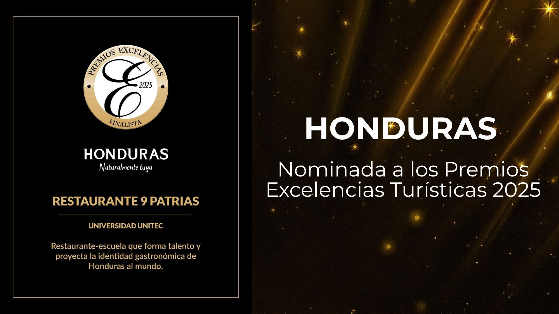 Honduras es nominada a los Premios Excelencias Turísticas 2025: Cómo votar