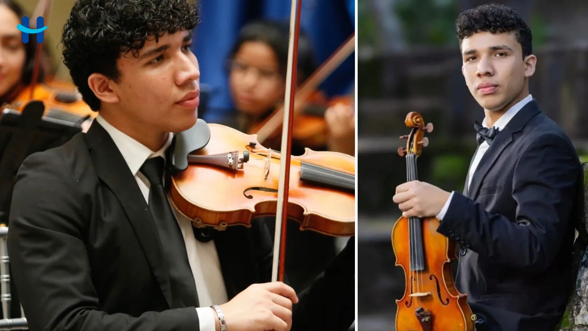 Violinista hondureño seleccionado en la Joven Orquesta Nacional de España