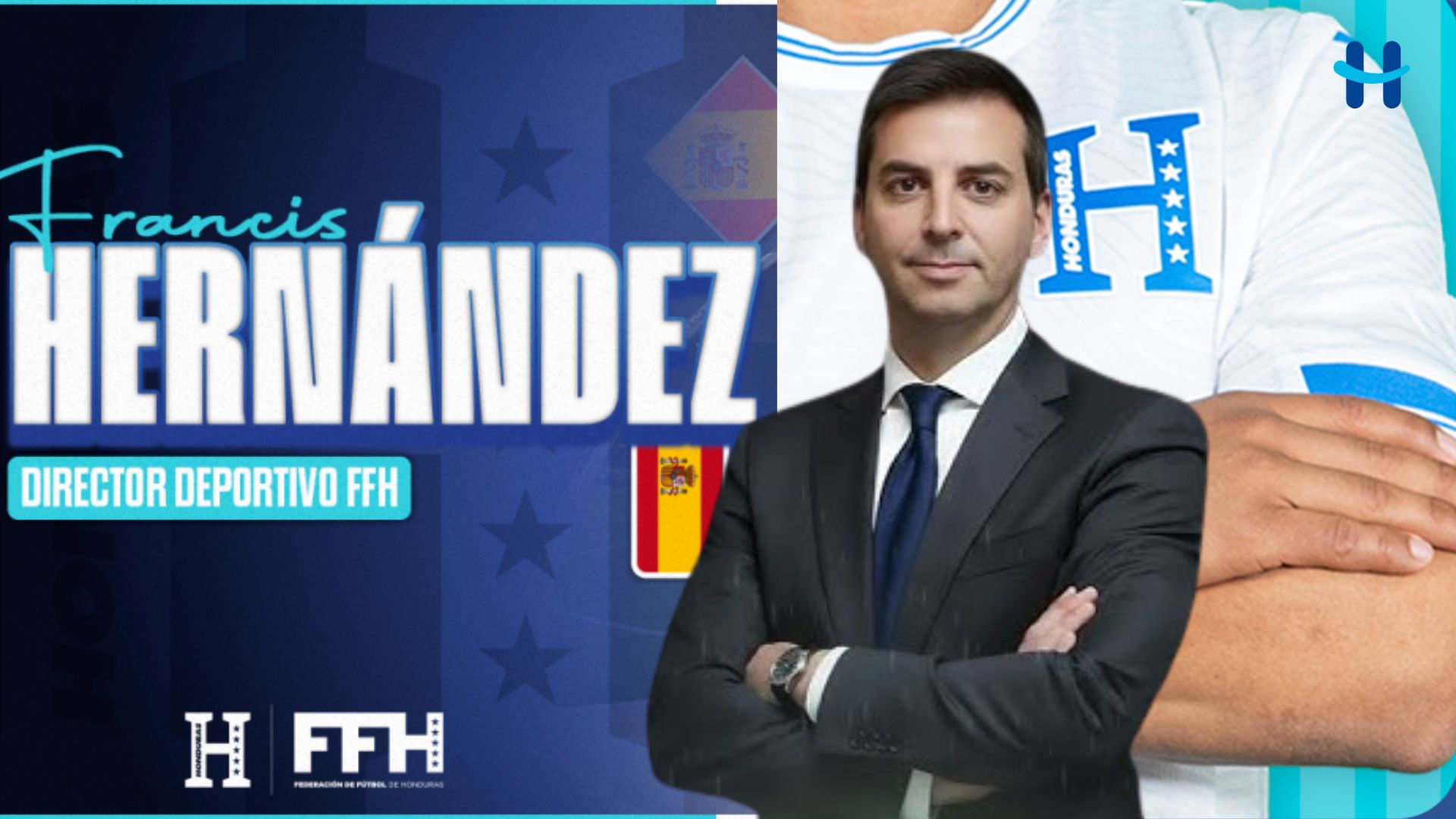 La FFH nombra a Francis Hernández como su nuevo director deportivo