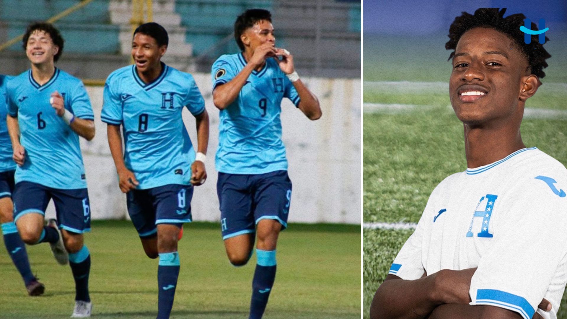 Honduras Sub-17 sueña con Qatar 2026 tras vencer 4-2 a Guyana