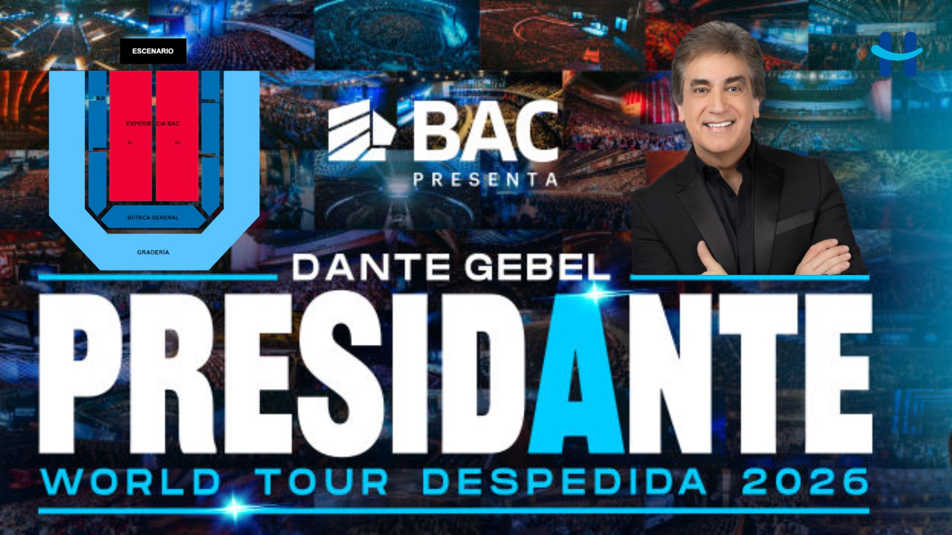 Dante Gebel en Honduras 2026: fecha, precios y detalles del evento