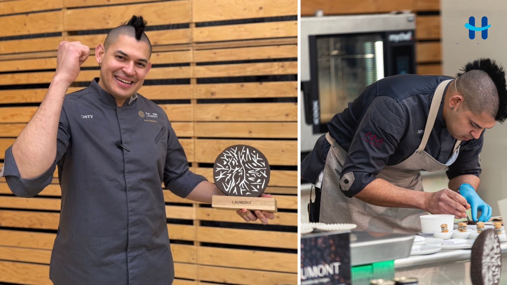 El chef hondureño Ariel Munguía gana en España el Premio Laumont 2026