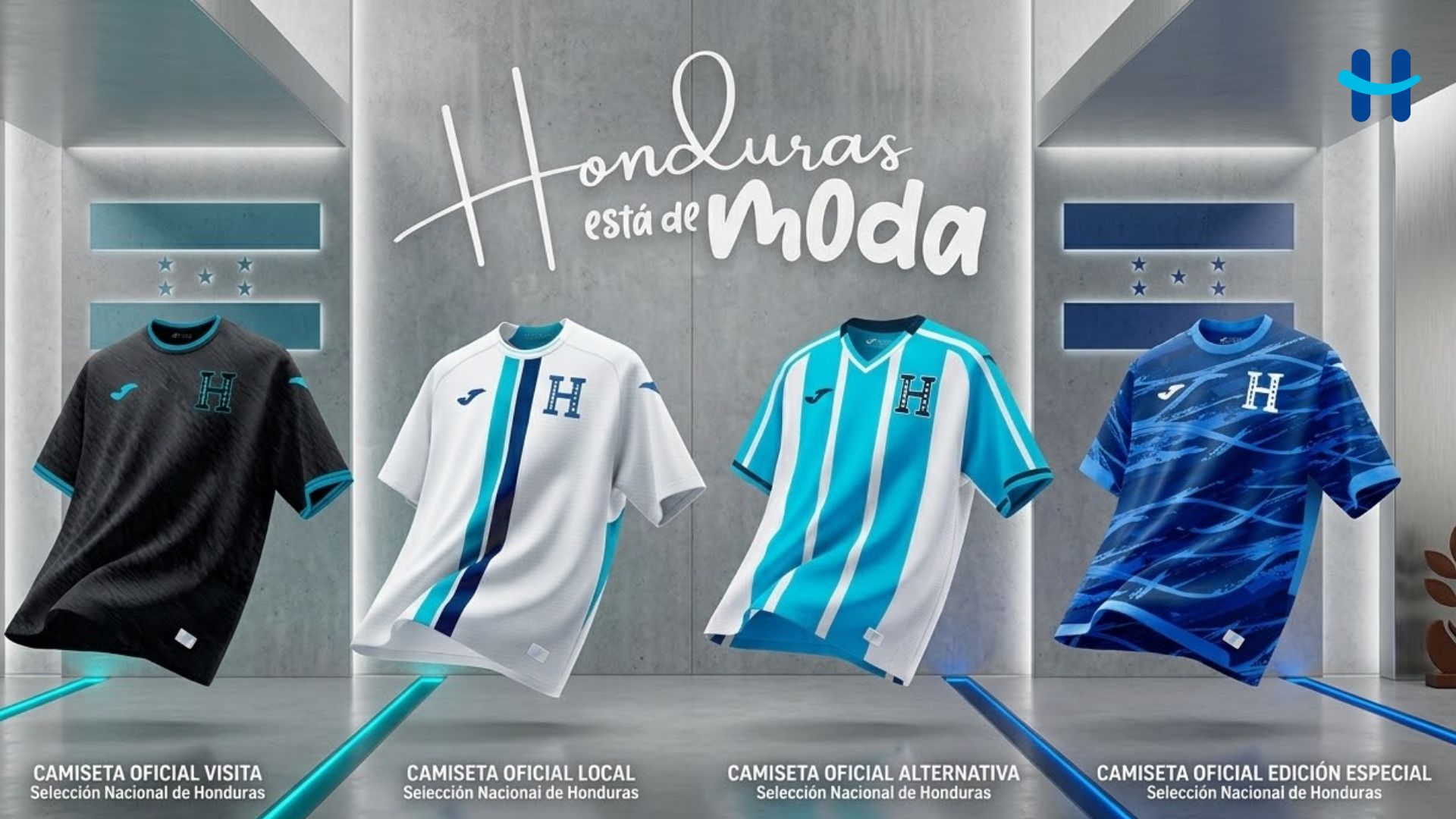 Nueva indumentaria de Honduras: así luce la piel de la H