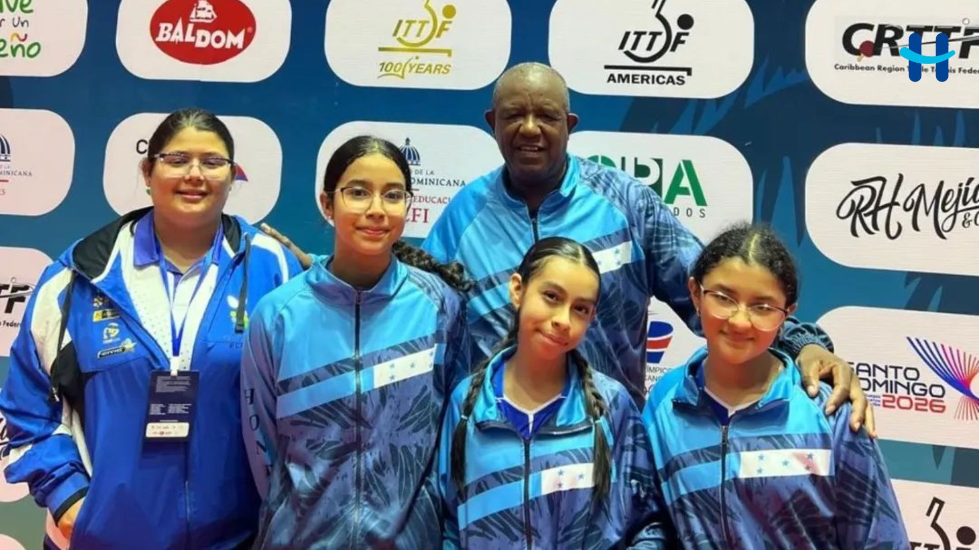 Hondureñas clasifican en tenis de mesa a Santo Domingo 2026