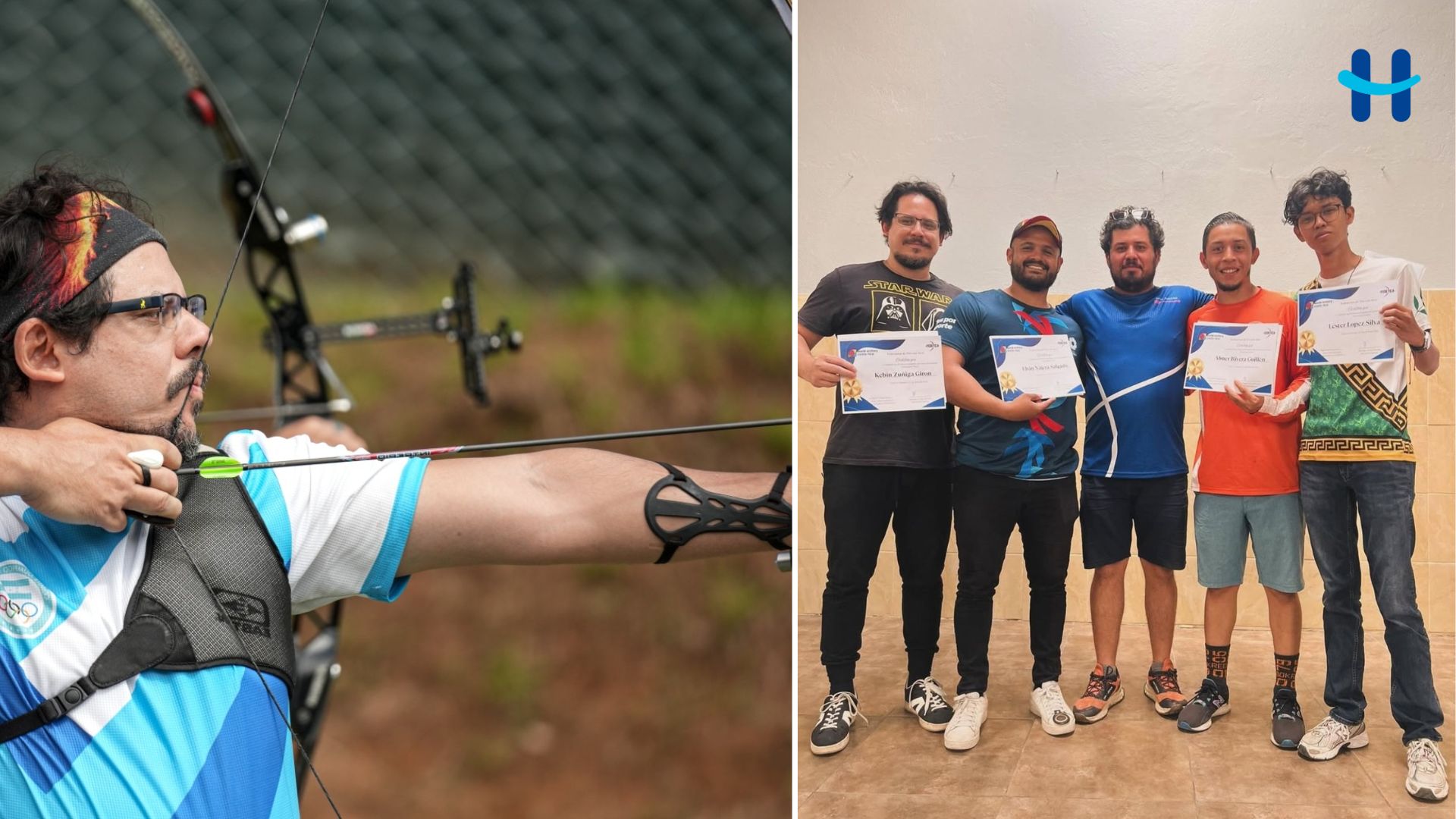 Hondureños se forman como entrenadores de tiro al arco
