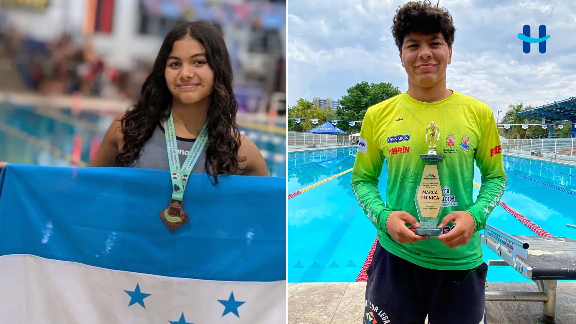 Natación hondureña clasifica a dos atletas a Dakar 2026