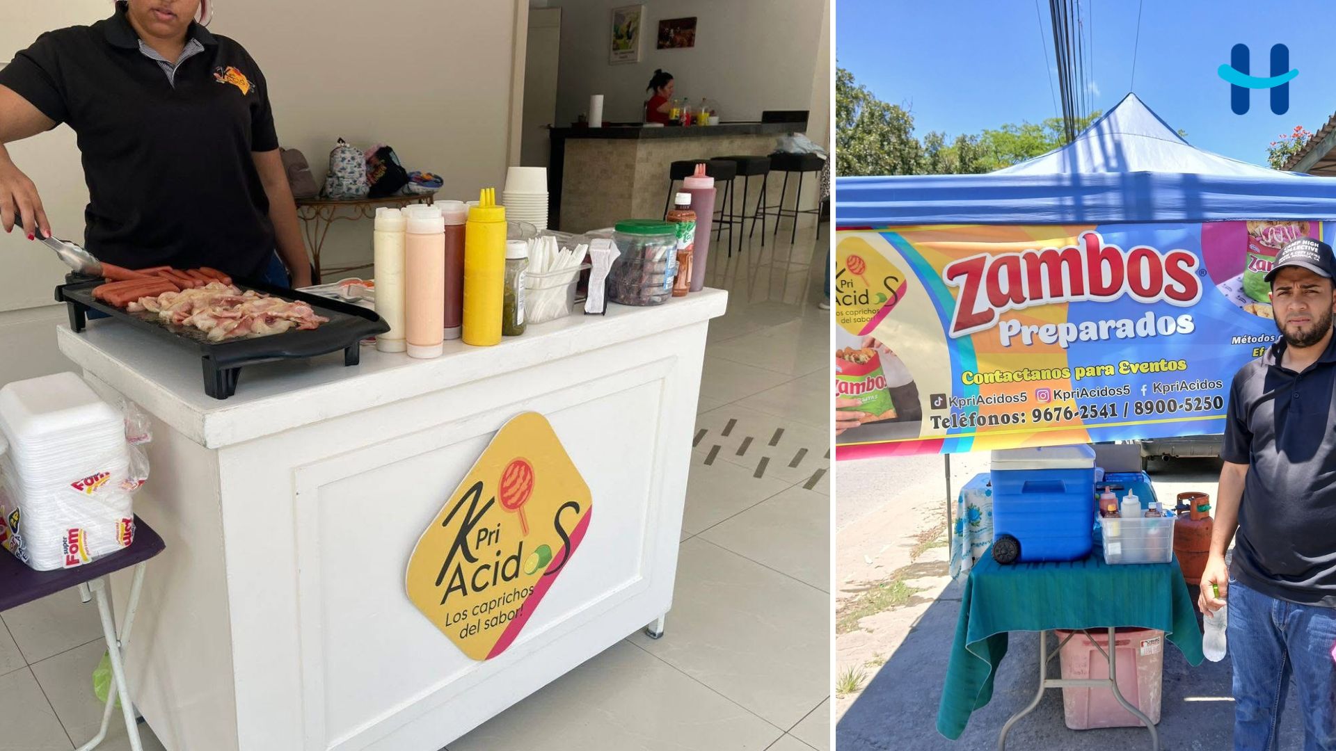 Kpriacidos, un emprendimiento hondureño que destaca en eventos con sabor y creatividad